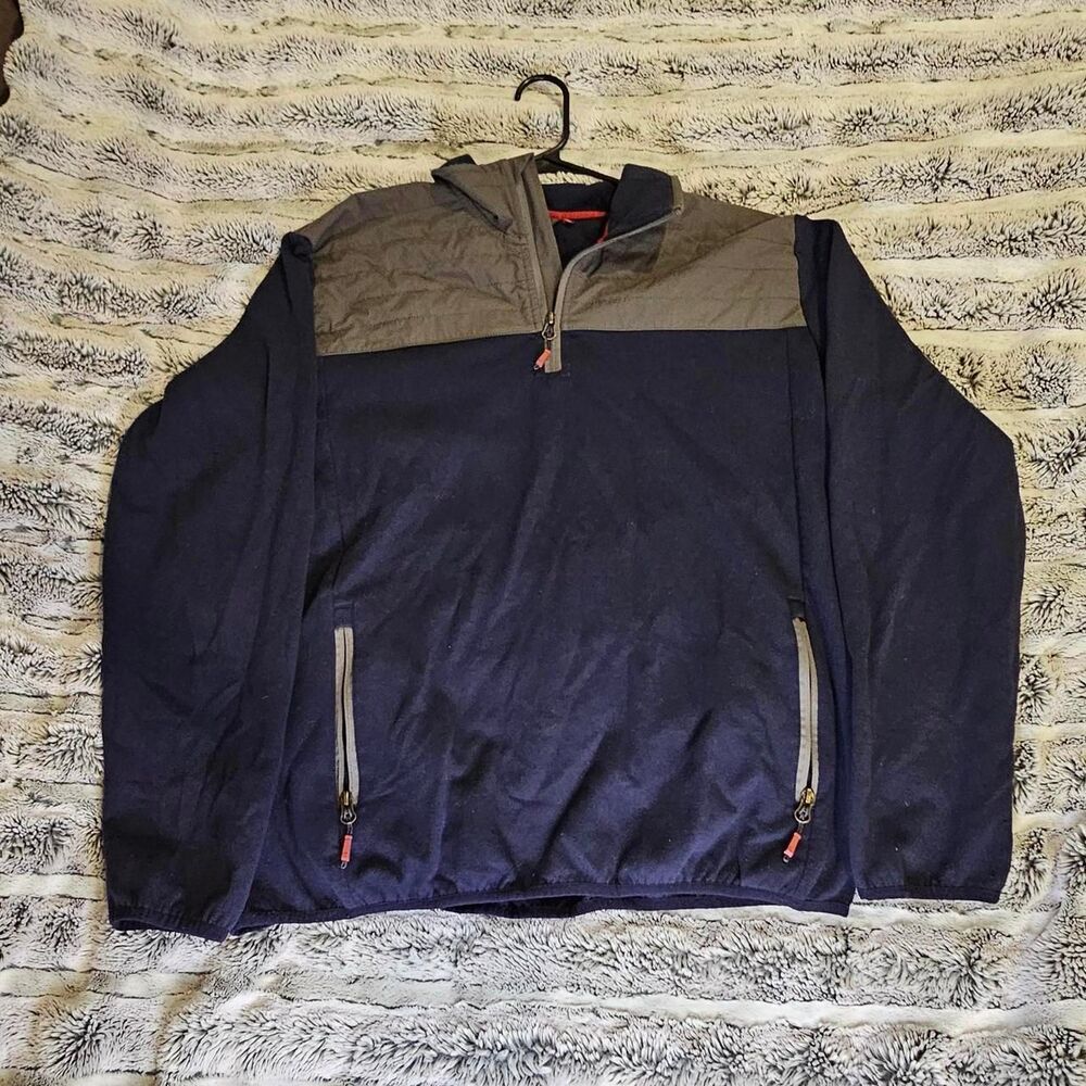 Unbranded Men's Navy and Blue Jacket